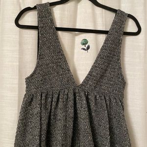 Urban Outfitters Knit V-Neck Tank Top